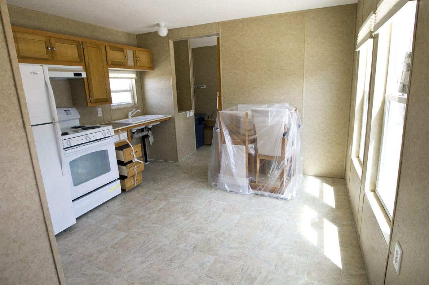 Kitchen before